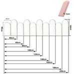 Duvar Dolgusu, Çocuk Yatak Başlıkları Duvar Paneli - Kendinden Yapışkanlı 3D Yumuşak Duvar Çıkartmaları, Çocuk Odası Dekoru için Döşemeli Duvar Dolgusu, Sarı Set, 60x50 cm, Oyun Odası ve Yatak Odası