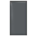 Duvar Dolgusu, Kendinden Yapışkanlı Döşemeli Duvar Panelleri, Yatak Odası ve Oturma Odası için 1,5 cm Kalın Başlıklar, Şık Siyah Duvar Dolgusu, 30x60 cm, Kolay Kurulum Dekor Çözümü