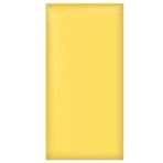 Duvar Dolgusu, Kendinden Yapışkanlı Döşemeli Duvar Panelleri - Yatak Odası/Oturma Odası Dekoru için 1,5 cm Kalın Duvara Monte Başlıklar, Sarı Renk, 20x50 cm Yumuşak Duvar Dolgusu