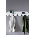 Duvar Elbise Askılığı 90 cm Beyaz