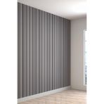 Duvar Kağıdı 3 Boyutlu Çizgiler Desenli Silinebilir Tekstil En X Boy, 600 x 240