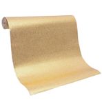 Duvar Kağıdı Parlak Altın Fon Dash Design Gold Collar - Vinil