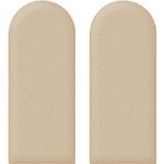 Duvar kaplaması, çarpışma önleyici 3D duvar kaplaması, çocuklar için - 2 adet kendinden yapışkanlı döşemeli panel, ses yalıtımlı duvar çıkartmaları oyun odası dekorasyonu için