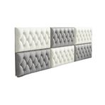 Duvar kaplaması, yatak odası için duvar kaplaması, 4 paket kendinden yapışkanlı döşemeli panel, başlık için kendinden yapışkanlı kaplama, çarpışmaların önlenmesi için