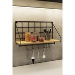 Duvar Rafı Metal Duvar Rafı Modern Askı Ve Kanca
