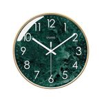 Duvar Saatleri 10 inç/12 inç/14 inç Retro Lüks Oturma Odası duvar saati Yatak Odası Sessiz Saat Modern Duvar Dekorasyon Saati Dekoratif Duvar Saati(12INCH)