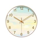 Duvar Saatleri Restaurant Modern Creative Wall Clock Minimalist Interior Wall Decoration Silent and Beautiful Clock Dekoratif Duvar Saati(12inch)