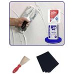 Duvar Tamir Seti 2kg Sıva Alçı 1kg Saten Alçı Spatula Zımpara 150 Ldr-123