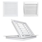 Duvar / Tavan için Lamel Hava Geri Alma Izgarası 12 x 15,7 inç, Havalandırma Erişim Kapısı, Anahtarlı Tekne Kontrol Paneli, Adam İçin İdeal