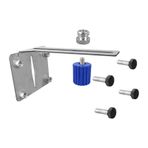 Duvar TV Stand, Duvar Montaj Braketi - Duvara monte seviye braket,Ev Mutfak Şöminesi için 15 mm ve 6mm arayüzler kalınlaştırılmış paslanmaz çelik tutucu ile duvara monte edilmiş stand