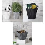 Duvara Asılan Çok Amaçlı Organizer - 2'li Saksı Set - Renkli