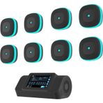 Duvara Monte Akıllı Müzik Boks Atleti, Bölünmüş Akıllı Müzik Boks Makinesi, 10 Oyun Modlu, Profesyonel Fitness Eğitimi ve Eğlencesi için 6/8 Hedef Pozisyon, B
