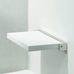 Duvara Monte Duş Koltuğu Yaşlı Engelli ve Hamile Kadınlar için Katlanabilir Banyo Taburesi Yerden Tasarruf Dayanıklı Damla Yaprak Banyo Tezgahı ve Sauna Odası için Duvar Sandalyesi