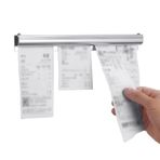 Duvara Monte Fatura Tutucu, Sipariş Grabber Restoran Metal Bilet Rayı Makbuz Tutucu 20-120 cm(L 100 cm)