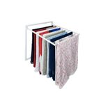 Duvara Monte Katlanabilir Ergonomik Çamaşır Havlu Kurutma Askılık 11 Paslanmaz Çelik Çubuk 70x60 cm