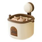 Duvara Monte Saklama Kutusu - Makyaj Saklama Kutusu, Yerden Tasarruflu, Sondajsız, Diş Macunu Tarak Uzaktan Kumandaları İçin Çok Fonksiyonlu Ev Organizasyonu