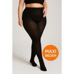Düven Büyük Beden Micro 40 Den Mevsimlik Maxi Mus Mat Orta Kalın Siyah Külotlu Çorap - 3