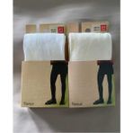 Düven Pamuk 2'li Kız Çocuk Cotton Beyaz Vanilya Külotlu Çorap - Beyaz - Vanilya