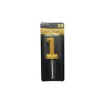 DÜVENCİ TİCARET 7 Cm Büyük Köşeli Rakam Mum Gold 1
