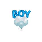 Düvenci Ticaret Cinsiyet Partisi Balon Seti, Mavi, Boy Temalı