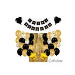 DÜVENCİ TİCARET Lüks İyiki Doğdun Doğum Günü Süsü Seti, Balon, Banner ve Dekorasyon