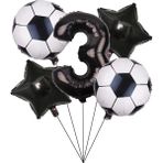 Düvenci Ticaret Siyah Rakam Folyolu Yaş Balon Set - 3