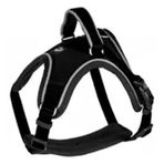 Duvo+ 40 50 cm West Harness Siyah Köpek Göğüs Tasması