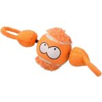 Duvo+ Peluş Kaplı Tenis Topu Fırlatmalı 7.8 cm Köpek Oyuncağı