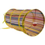 Duvo+ Play Tunnel Yellow Kedi Tüneli