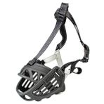 Duvo+ Siyah XXLarge Kauçuk Köpek Ağızlığı