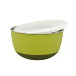 Duvo+ With Lid Bowl Green 2300 ml Mama Ve Su Kabı