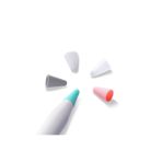 Dux Ducis Apple Pencil İçin Renkli Kalem Ucu 10X (Çok Renkli)