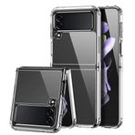 Dux Ducis Crystal Clin Series Samsung Galaxy Z Flip3 5G Shockproof Şeffaf Silikon Kılıf-(5775)