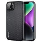 Dux Ducis Fino Serisi Iphone 14 6.1 Inç Kılıf Dokuma Silikon Kılıf-(5775)