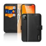 Dux Ducis Iphone 11 5.8Inç Kılıf Mıknatıslı Cüzdanlı Deri Kılıf Hivo Series-(5775)