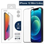 Dux Ducis İphone 12 Mini 5.4 Tempered Cam Ekran Koruyucu 10D Full Kaplama-(5775)