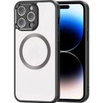 Dux Ducis İphone 14 Pro Aimo Series Magsafe Premium Buzlu Sert Pc-Tpu Kılıf-(5775)