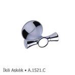 Duxxa A.1521.C Krom 2'li Deppot Art Askılık