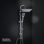 Duxxa Mirage 400 Tepe Duş Seti Krom D.132.4