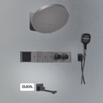 DUXXA Royal Ankastre Duş Seti Gun Gray