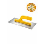 Duyar DYR231 Plastik Saplı Yay Çeliği Açık Saplı Alçı Malası 30 cm