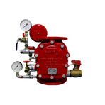 DUYAR Y-4015 Kuru Alarm Vana Gövdesi Basınç Anahtarı Su Motor Gongu Hava Tedarik Cihazı Otomatik Damlatma Vanası (HIZLANDIRICISIZ) DN150