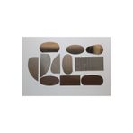duygu seramik Seramik Ve Heykel Metal Sistre 10’lu Set