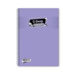 Duz 96 Yaprak Spiralli Defter A4 Boy Plastik Kapak (1 Adet)