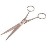 Düz Berber Saç Sakal Kesim Makası 12 Cm