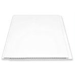 Düz BEYAZ Plastik Pvc Duvar - Tavan Lambiri / 10 Adet 20 Cm X 2 Metre - 4 Metrekare