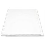 Düz BEYAZ Plastik Pvc Duvar - Tavan Lambiri / 40 Adet 20 Cm X 2,5 Metre - 20 Metrekare
