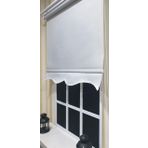 Duz Gri Stor Perde Etek Dilimli Stb--5321 Gri 90 X 200