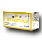 Düz Kat Küt 3/0 İplik 1/2 26 mm Yuvarlak İğneli 12 Adet