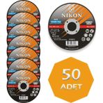 Düz Krom Kesme Taşı 115X1,0X22, 50 Adet Paket, Dayanıklı ve Yüksek Kalite - Seçenek 1